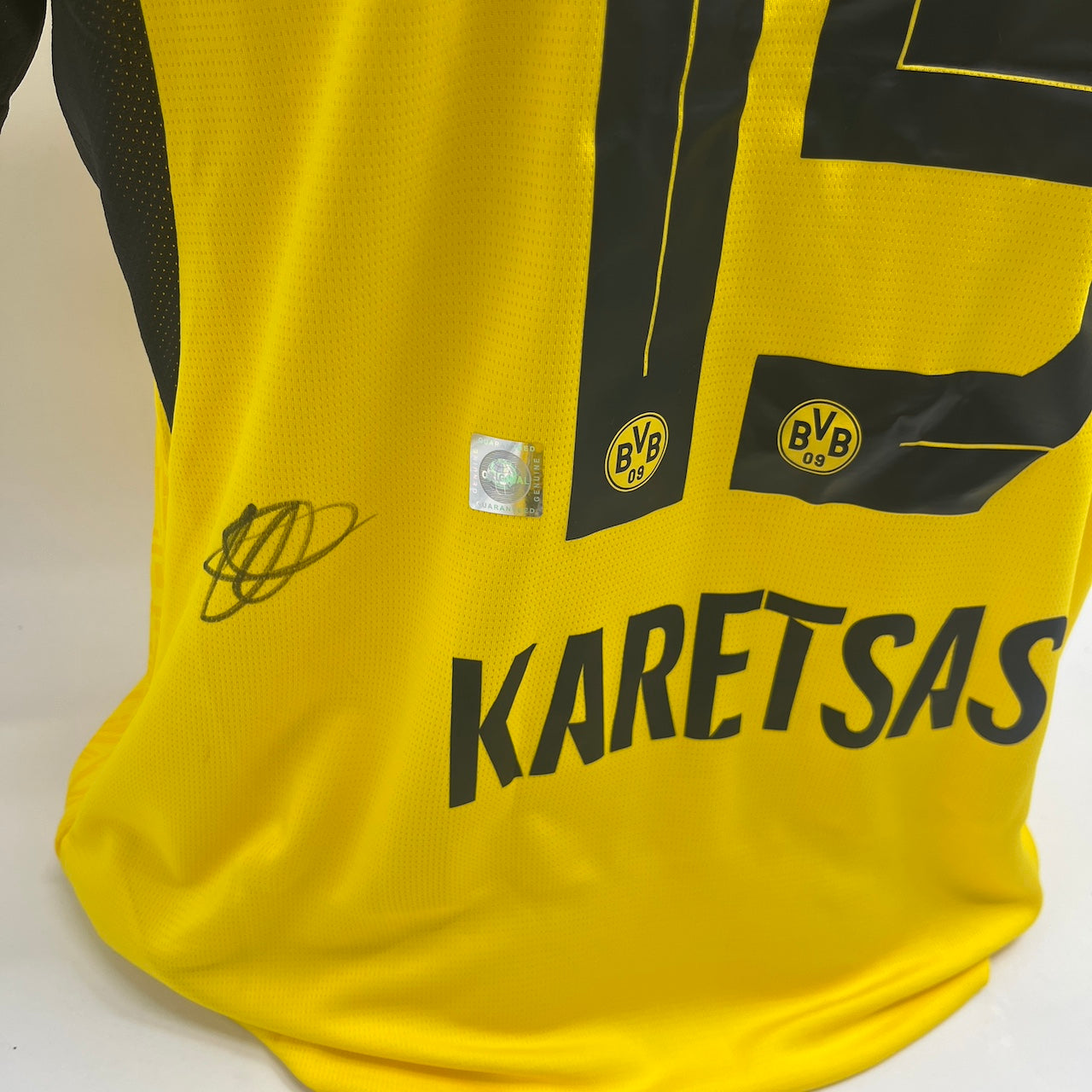 Borussia Dortmund Trikot Konstantinos Karetsas signiert BVB Puma neu M