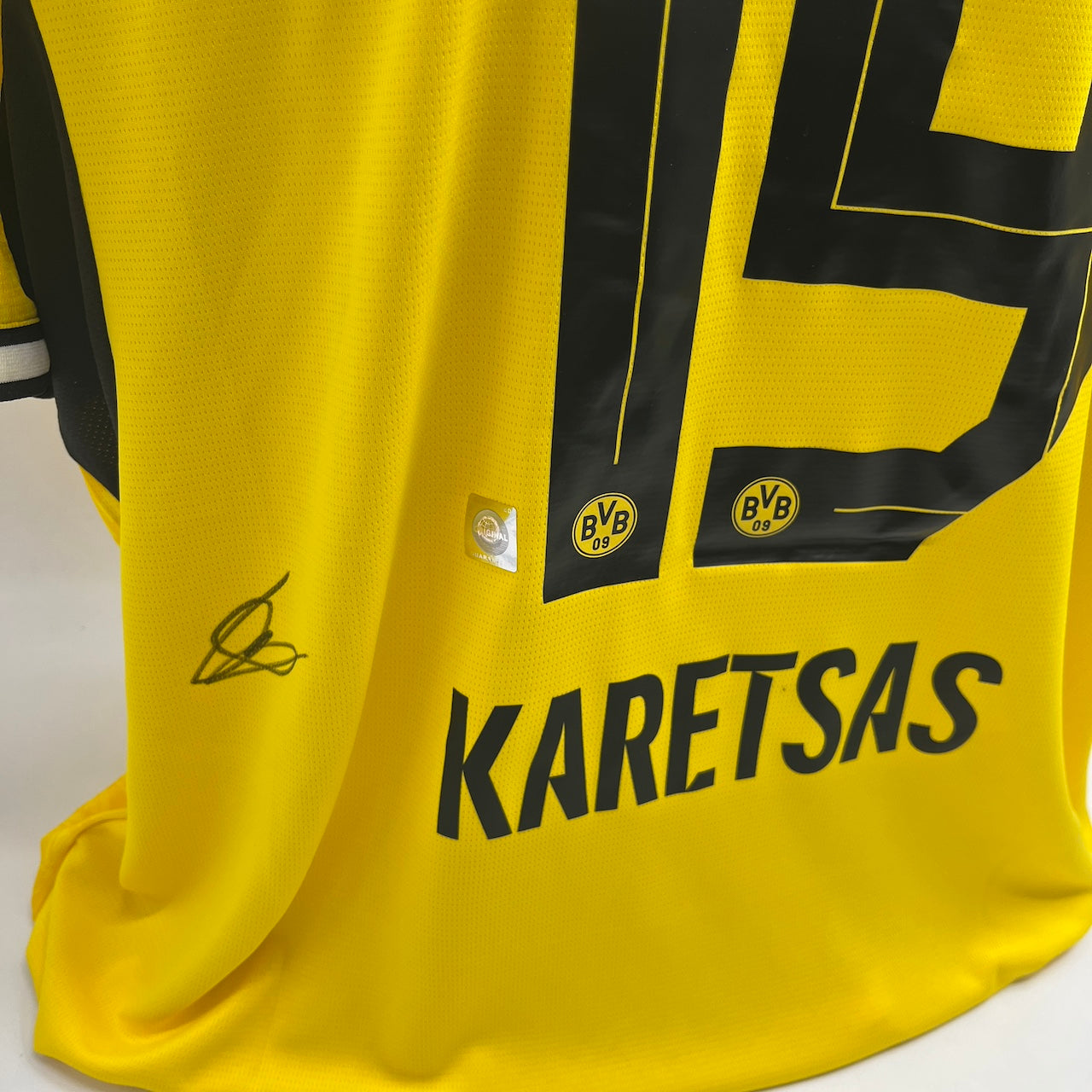 Borussia Dortmund Trikot Konstantinos Karetsas signiert BVB Puma neu XL