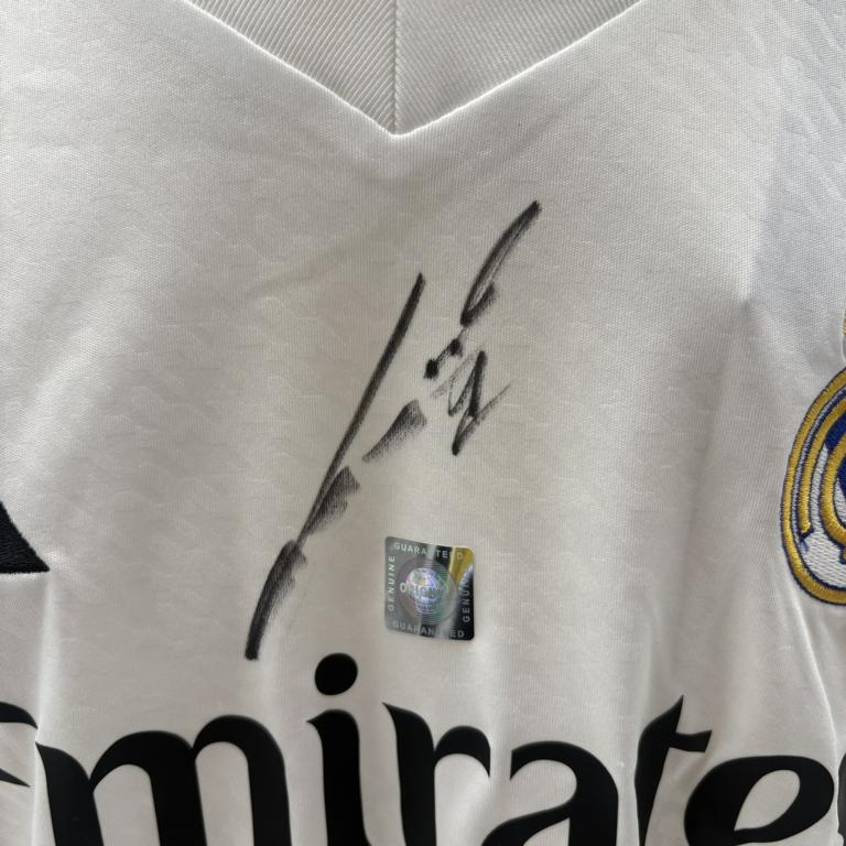 Real Madrid Trikot Dani Ceballos signiert Autogramm Adidas COA XL