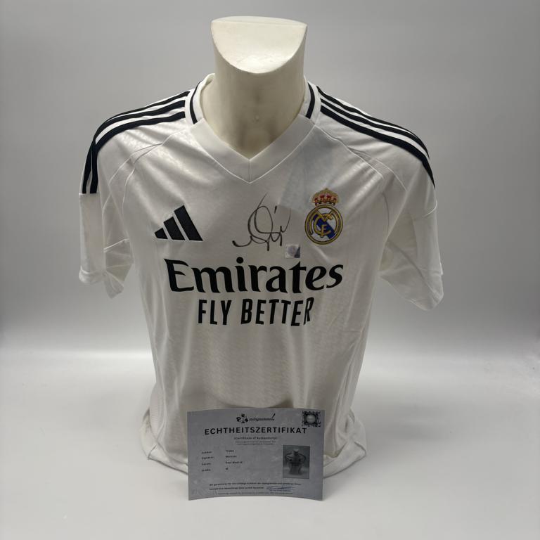 Real Madrid Trikot Marcelo signiert Autogramm Adidas COA M