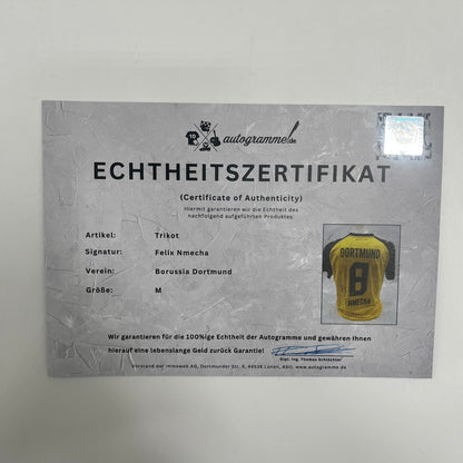 Borussia Dortmund Trikot Felix Nmecha signiert BVB Puma neu M