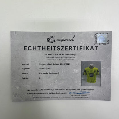 BVB Sondertrikot 2024/2025 Teamsigniert Borussia Dortmund Puma L