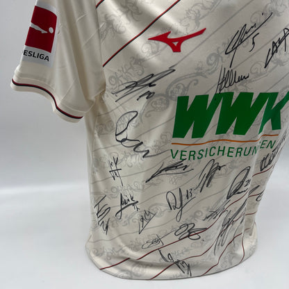 FC Augsburg Trikot 2024/2025 Teamsigniert COA Bundesliga M