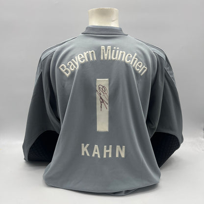Bayern München Torwarttrikot 2001/2002 Teamsigniert Autogramm Adidas XL