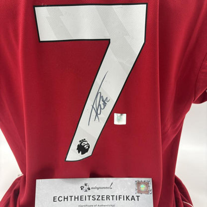 FC Liverpool Trikot Florian Wirtz signiert Adidas COA Autogramm XL