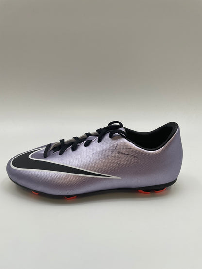 Football shoe Mike Hanke signed Football Gladbach Bundesliga Coa Schuh Autogram