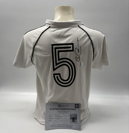 DFB Repro Trikot Franz Beckenbauer signiert Adidas COA Deutschland DFB Kaiser M