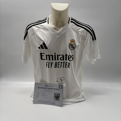 Real Madrid Trikot Toni Kroos signiert Autogramm Adidas COA L