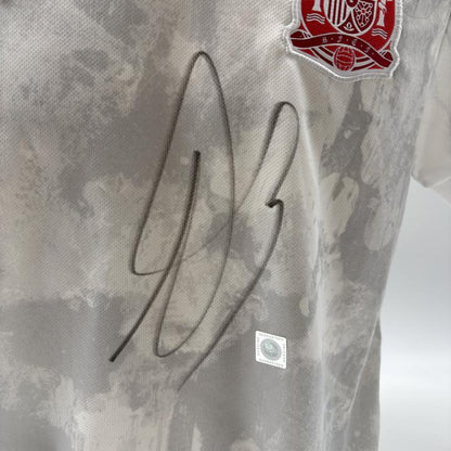 Spanien Trikot Alvaro Carerras signiert COA Autogramm neu M