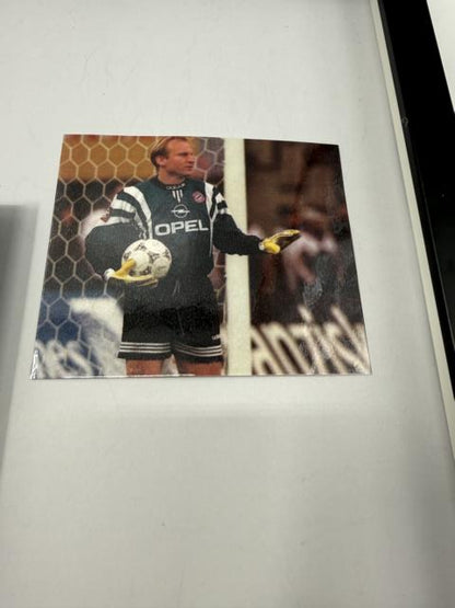 Kapitänsbinde Sven Scheuer signiert im Rahmen Bayern München Autogramm COA