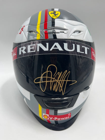Sebastian Vettel Formula 1 Replica Helmet Signed Autograph COA 1:1