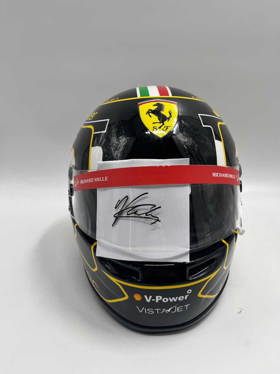 Charles Leclerc Formula 1 Replica Helmet Signed Autograph COA 1:1