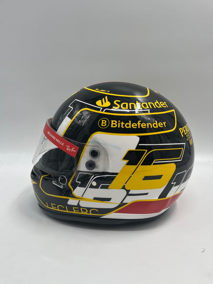 Charles Leclerc Formula 1 Replica Helmet Signed Autograph COA 1:1