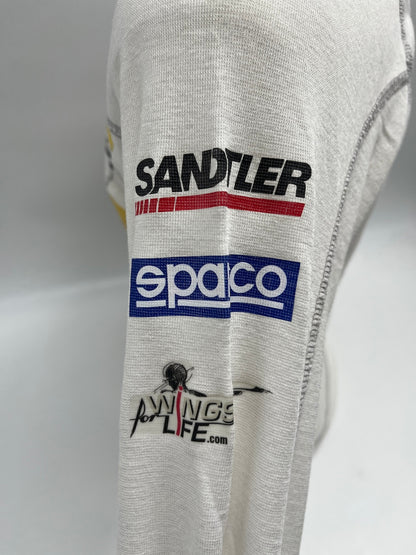 David Coulthard Formula 1 original worn racing underwear COA