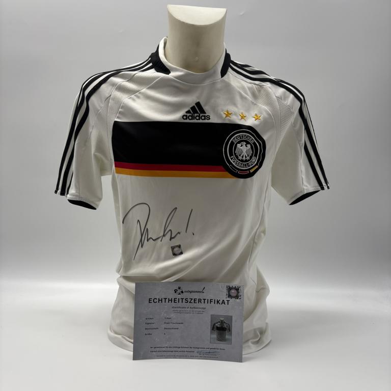 Deutschland Trikot Trochowski signiert DFB Autogramm Fußball Adidas COA  S