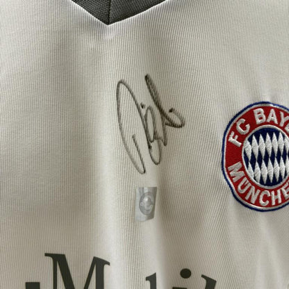 Bayern München Trikot Sebastian Deisler signiert Autogramme Adidas XL