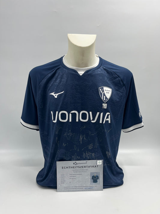 VfL Bochum Trikot 2024/2025 Teamsigniert Bundesliga COA Mizuno XL