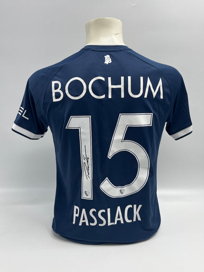 Match-worn VfL Bochum jersey worn and signed by Felix Passlack on December 14, 2024