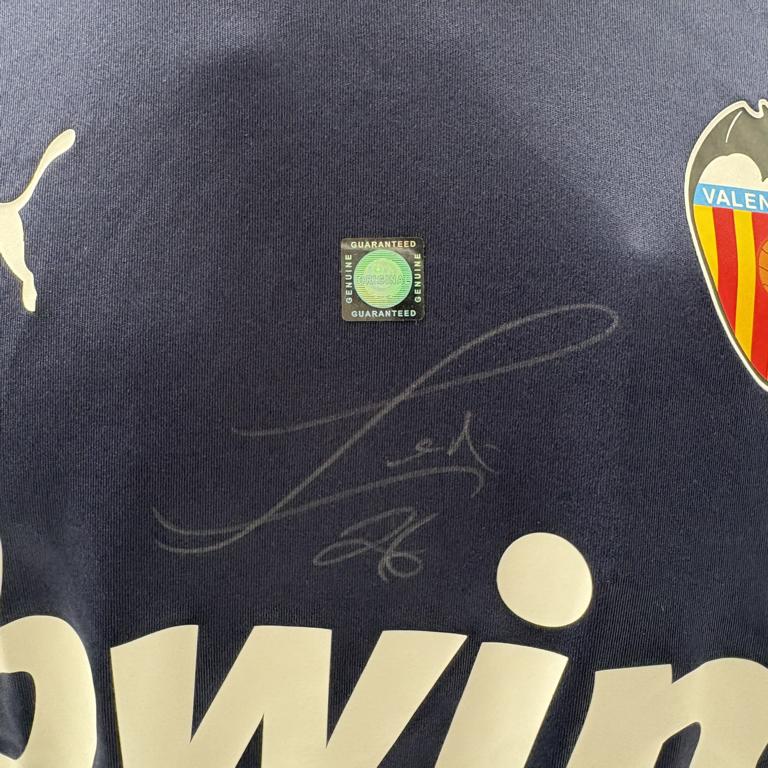Valencia Trikot Ilaix Moriba signiert Puma Neu Spanien La Liga L