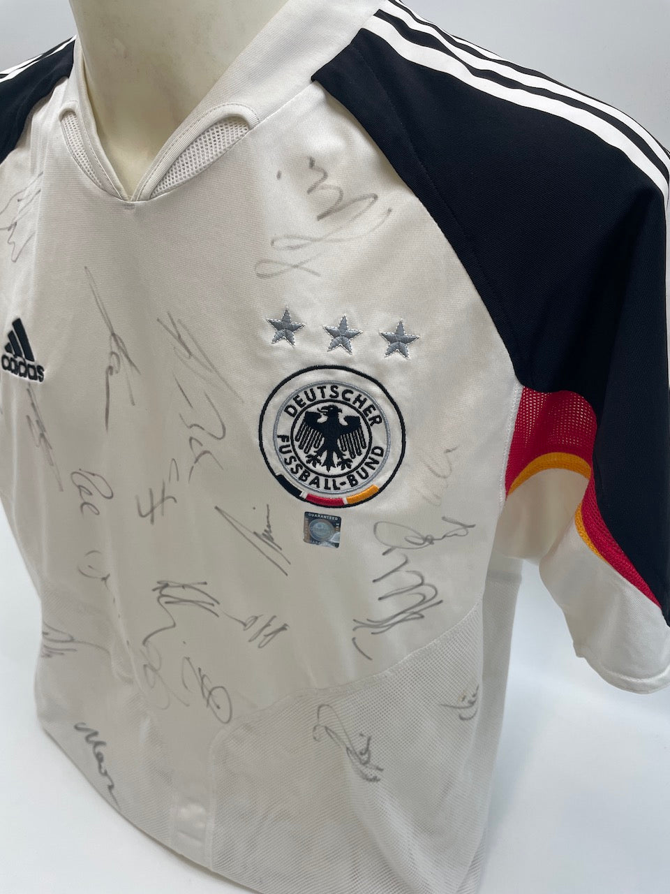 Germany jersey em 2004 team signed DFB football autograph autograph coa adidas l
