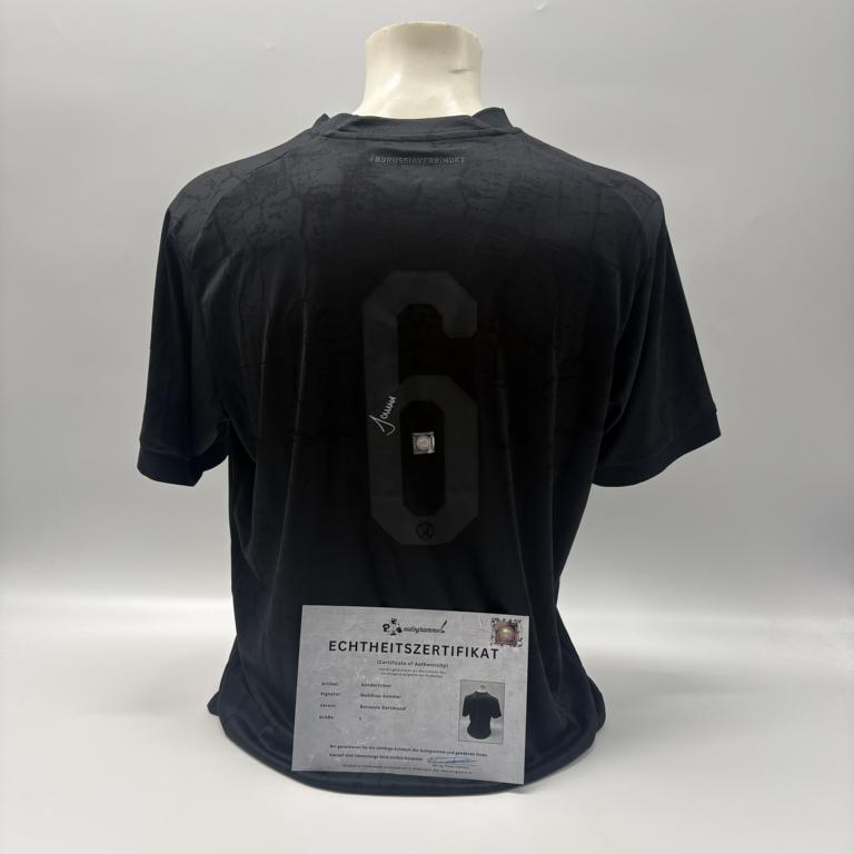 Borussia Dortmund Sondertrikot Matthias Sammer signiert Autogramm Puma BVB L