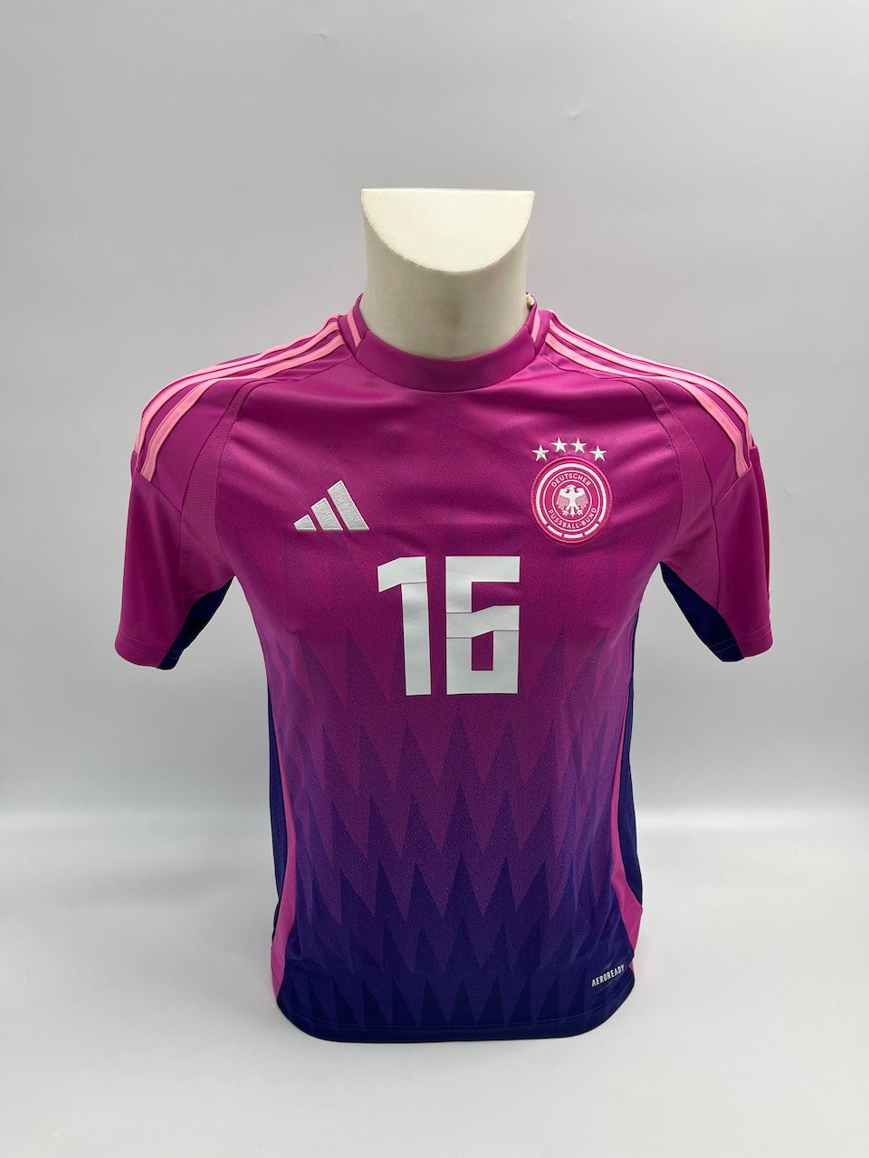 DFB Trikot Aleksandar Pavlovic signiert Adidas COA Deutschland Autogramm 164