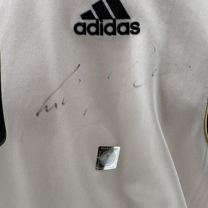 DFB Trikot Lukas Podolski signiert Adidas COA Deutschland Autogramm XL