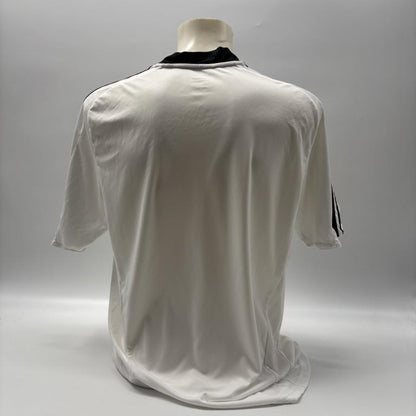 DFB Trikot Ottmar Hitzfeld signiert Adidas COA Deutschland Autogramm L
