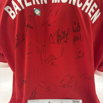 Bayern München Trikot 2009/2010 Teamsigniert Bundesliga COA Adidas L