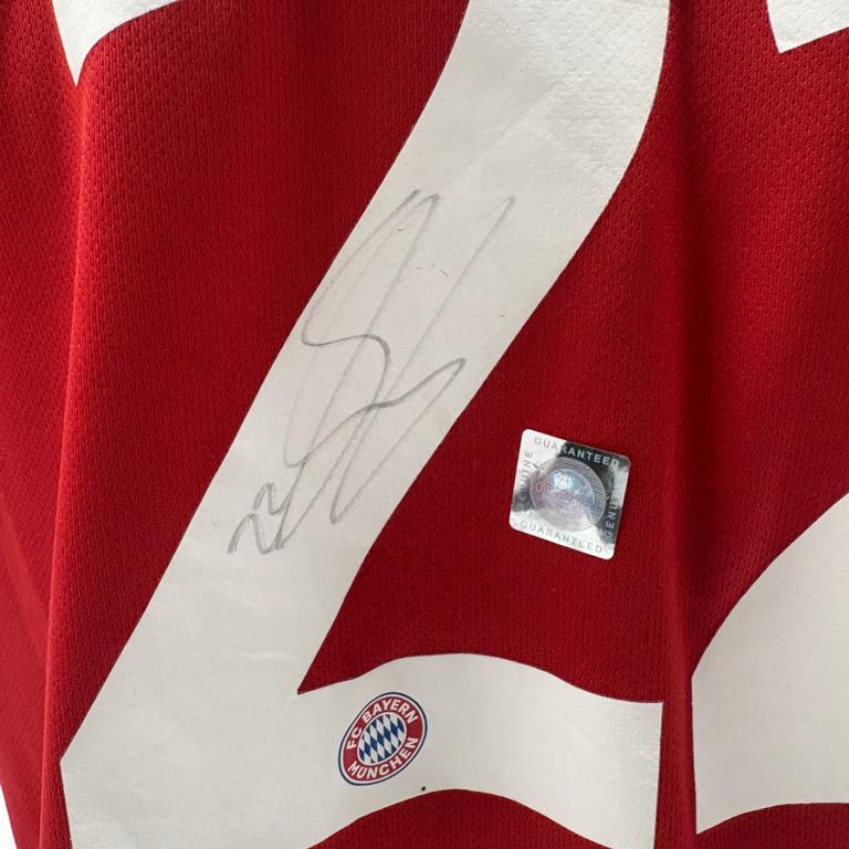 Bayern München Serge Gnabry signiert Autogramm Adidas COA L