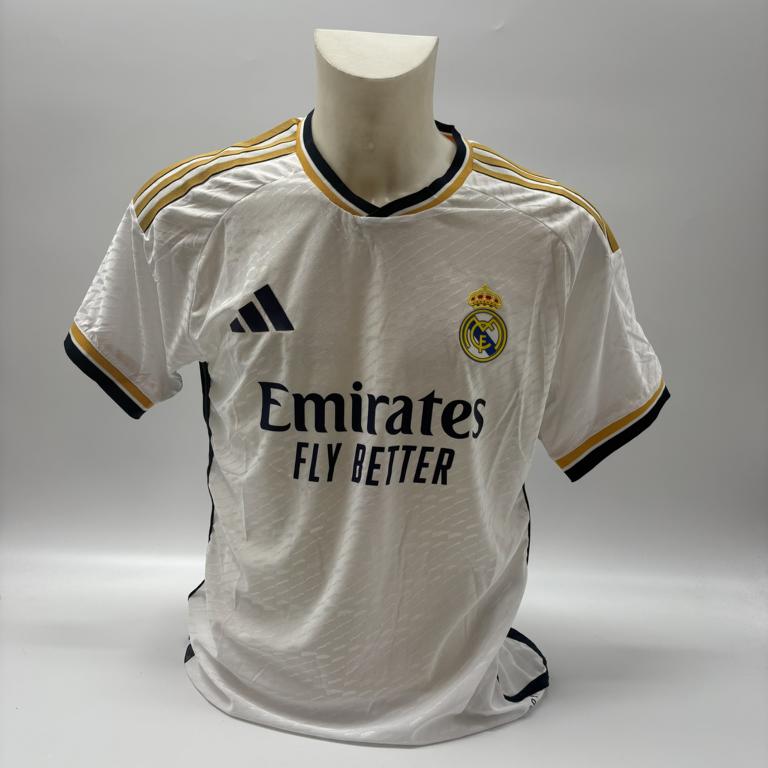 Real Madrid Trikot Vinicius Junior signiert Autogramm Adidas COA XL