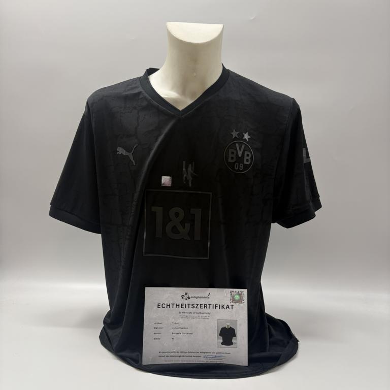 Borussia Dortmund Sondertrikot Julian Ryerson signiert Autogramm Puma BVB XL