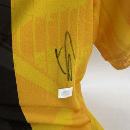Borussia Dortmund Sondertrikot Ramy Bensebaini signiert Puma COA  Autogramm XL