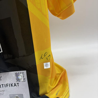 Borussia Dortmund Sondertrikot Carney Chuckwuemeka signiert Autogramm Puma BVB XL
