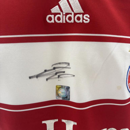 Bayern München Jan Schlaudraff signiert Autogramm Adidas COA L