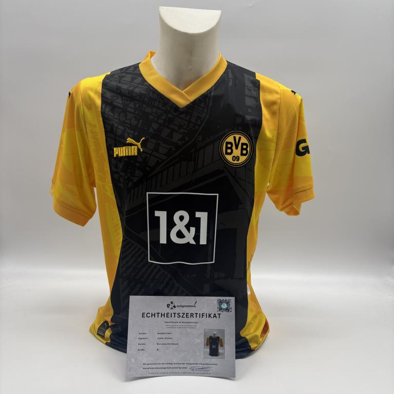 Borussia Dortmund Sondertrikot Pascal Groß signiert Autogramm Puma BVB XL
