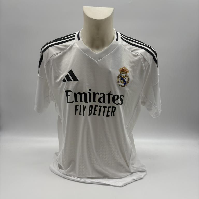Real Madrid Trikot Jude Bellingham signiert Autogramm Adidas COA L