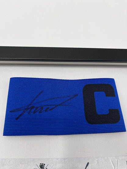 Captain's armband signed by Matthijs de Ligt, framed, Netherlands, autograph COA