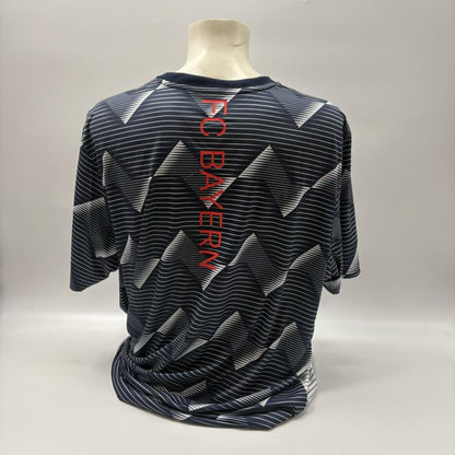 Bayern München Trainingsshirt Luis Diaz signiert im Rahmen COA Adidas 3XL
