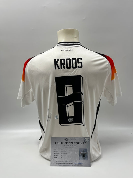 DFB Trikot Toni Kroos signiert Autogramm Adidas EM 2024 M