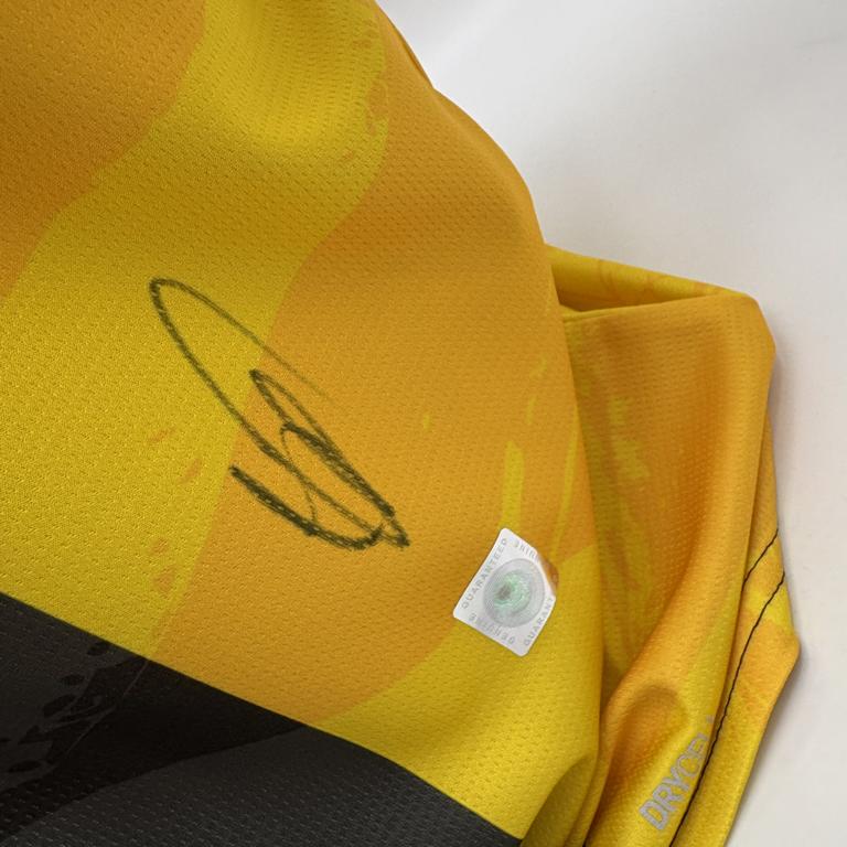 Borussia Dortmund Sondertrikot Ramy Bensebaini signiert Puma COA  Autogramm XL