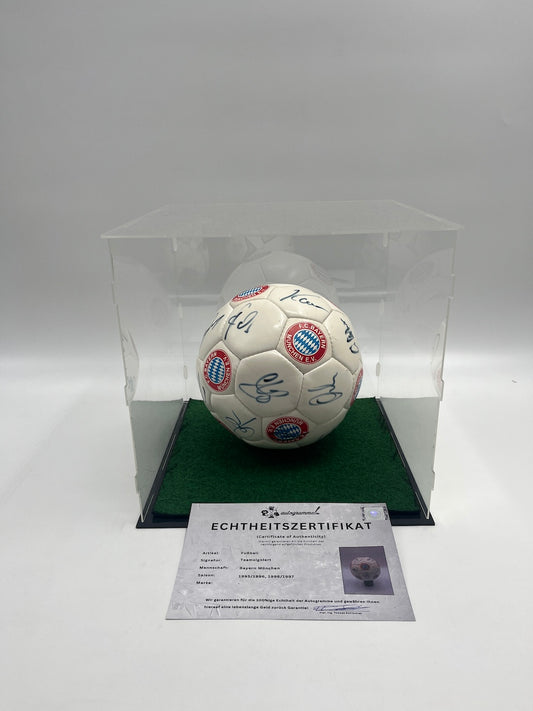 FC Bayern München Fußball Teamsigniert 95/96, 96/97 Autogramme Bundesliga FCB