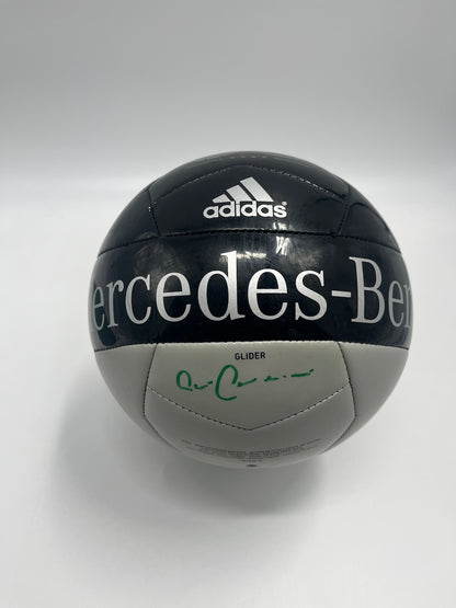 Football Franz Beckenbauer signs Kaiser New COA Mercedes Autograph