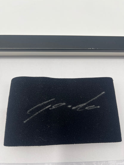 Captain's armband signed by Lois Openda in a frame Belgium Autograph COA