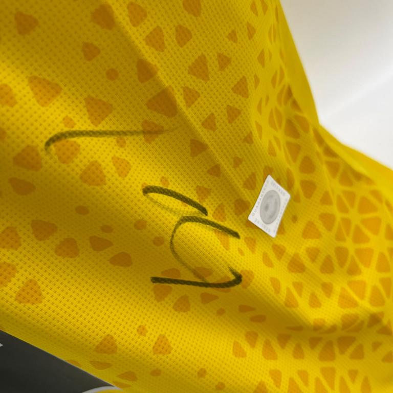 Borussia Dortmund Trainingsshirt Serhou Guirassy signiert Puma COA  Autogramm L