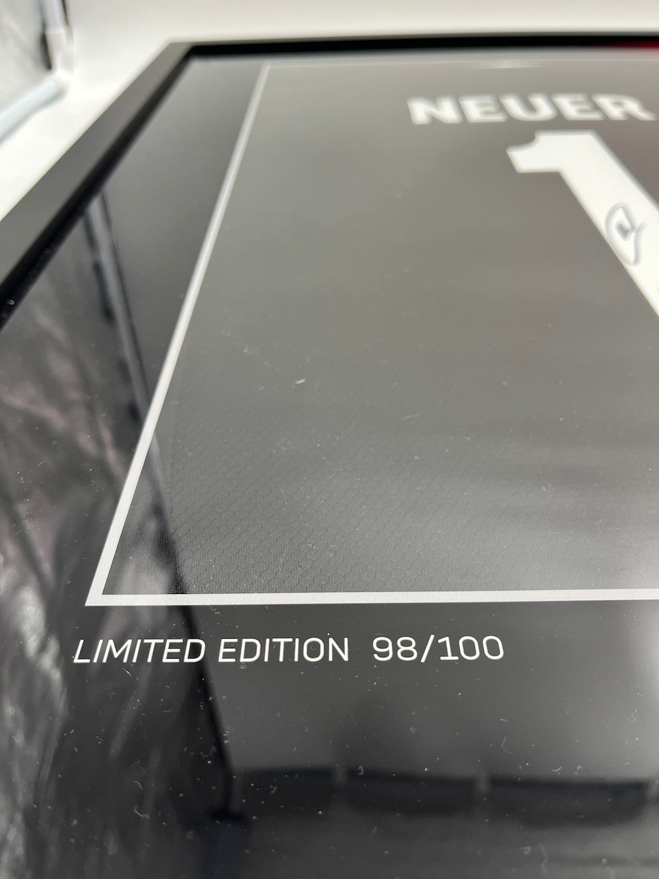 Bayern Munich jersey signed by Manuel Neuer, framed COA, new Adidas