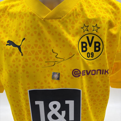 Borussia Dortmund Trainingsshirt Alexander Meyer signiert Puma COA  Autogramm L