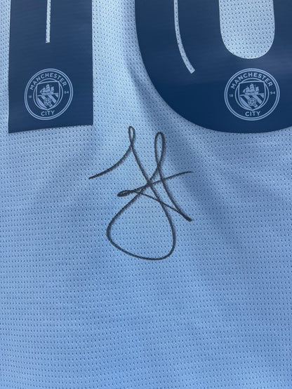 Manchester City jersey signed by Julian Alvarez, Puma COA XL