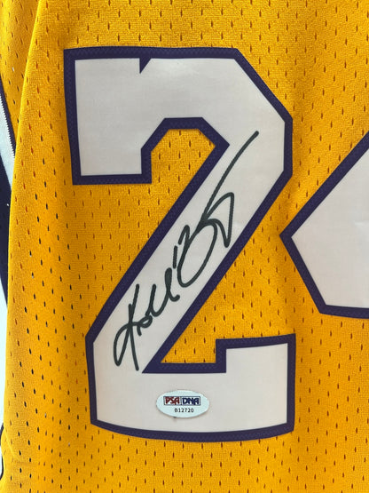 Los Angeles Lakers Jersey Kobe Bryant signs NBA Basketball COA L