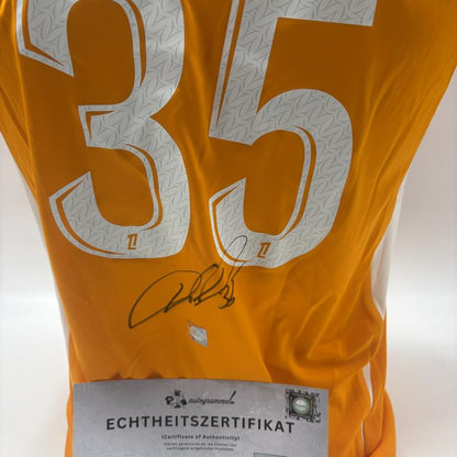 Paris FC Trikot Kevin Trapp signiert Autogramm Adidas COA M